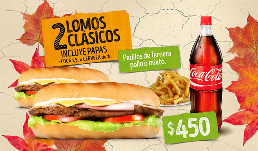 promociones lomos hamburguesas fajitas